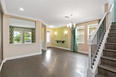 Beautifully appointed formal dining room.