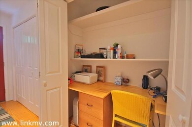 Hallway with generous storage space