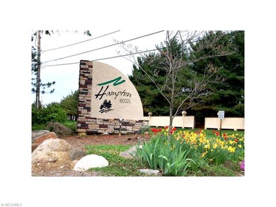 Located along Smith Road, Hampton Woods condos off