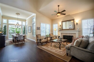 Lovely formal living room and dining room convenient for entertaining.