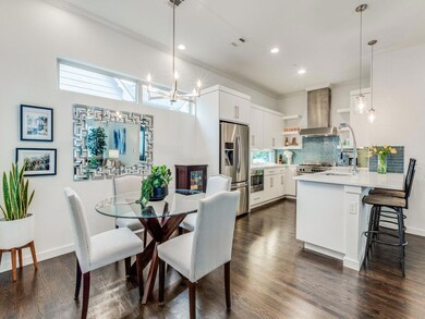 Kitchen and dining room