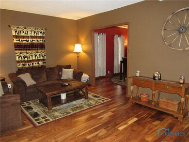 Beautiful hardwood plank flooring installed in 201