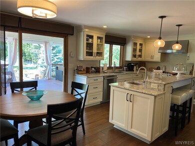 Granite Countertop and Utility Sink make for ease