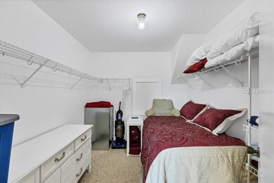 Primary Bedroom with Large Closet and Room for an extra Bed.