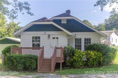 Front view with deck