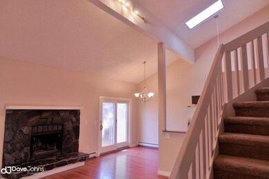 Living Area w/ Fireplace