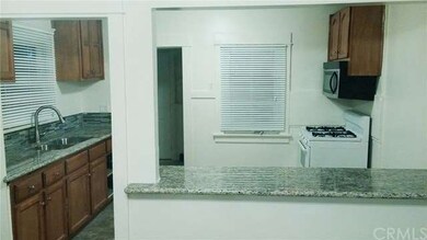 Open granite kitchen in front house