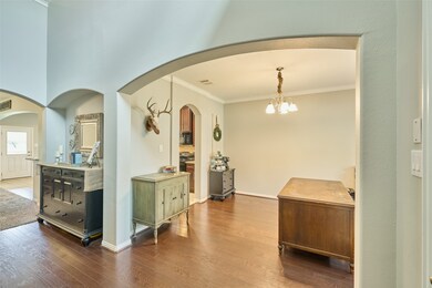 Formal Dining Room, currently being used an an office space