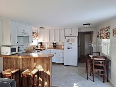 Kitchen shot from living room