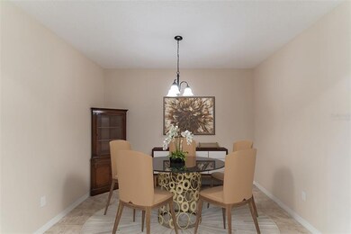 Virtually staged flex room