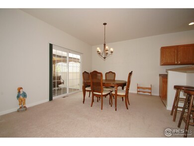 Dining room opens to deck