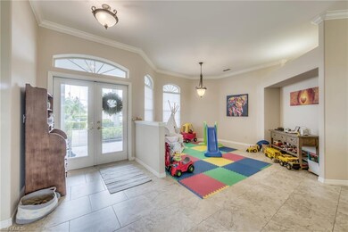 Foyer entry way and formal Dining Room