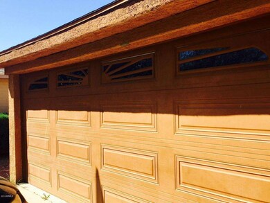 Spacious 2 car garage
