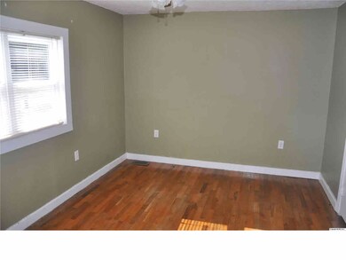 Bedroom on the front of the house