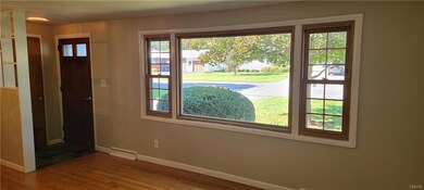 living room and entry