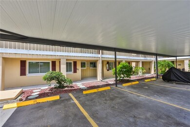 Your covered parking space is right out front!