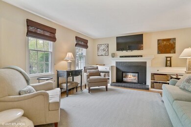 LR gas fireplace
