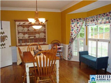 Spaciously designed dining room for casual or form