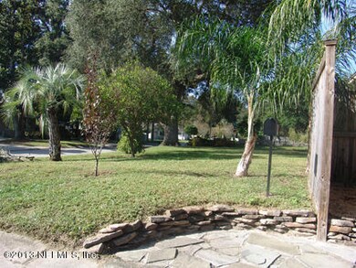 flagstones towards neighborhood