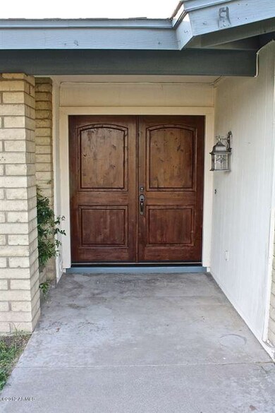 double front door