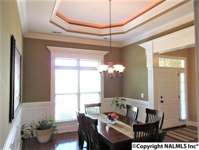Elegant Dining Room, Trey, Rope Lighting, Heavy Molding
