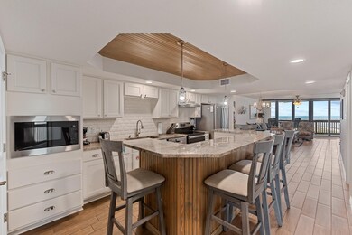 Kitchen beautiful & spacious.