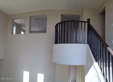 Stair Landing view to game rm