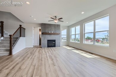 Unfurnished living room featuring light wood-type 