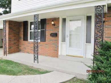 Front porch close-up