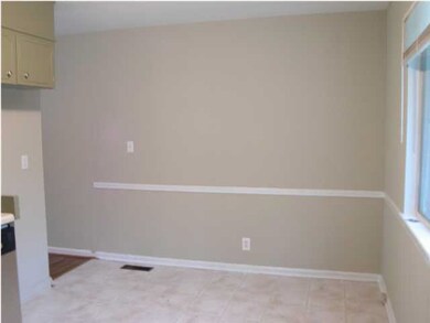 Eating area in kitchen