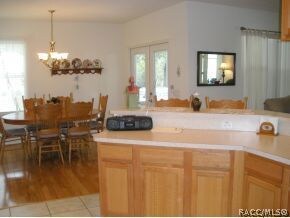KITCHEN TO DINING VIEW