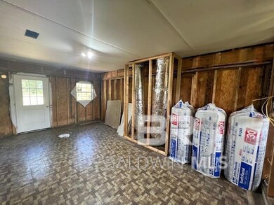 Interior space with wooden walls