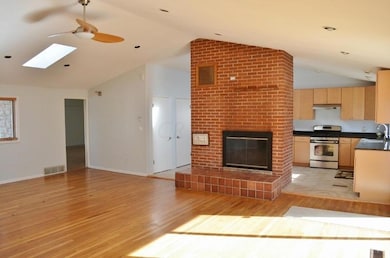 Great Room into the Kitchen