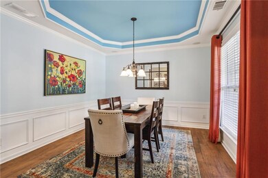 Separate dining room