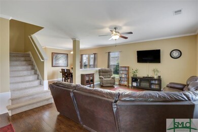 Stairs Tucked Away From The Front Door