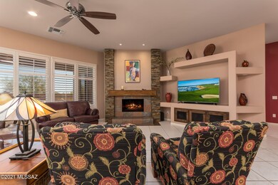 Grand Great Room with Fireplace