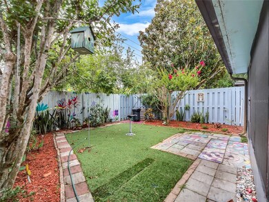 Always green backyard, fenced