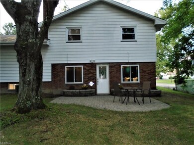 Large paver stone patio