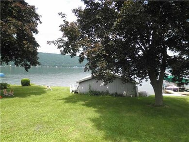 View Front Lawn and Boat House