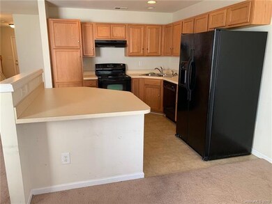 Another angle of the kitchen showing how large the