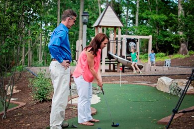 mini golf & playground