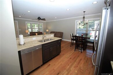 Recessed can lighting throughout home