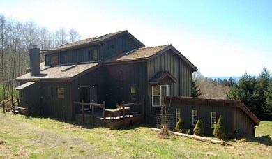 North east side of home
