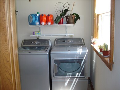 Washer and dryer included!