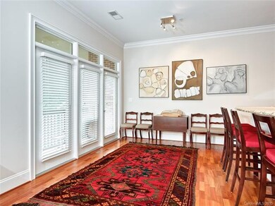 dining room + balcony