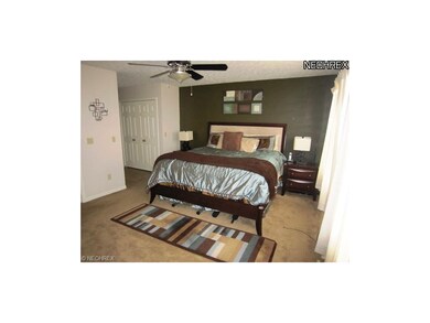 The master bedroom suite is huge, tons of light an