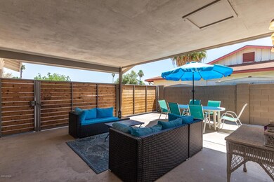 carport can double as a fabulous patio!