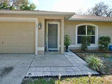 Front Door w extended patio