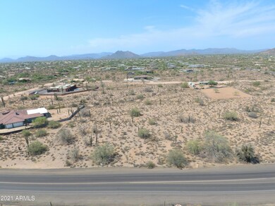 Looking north.