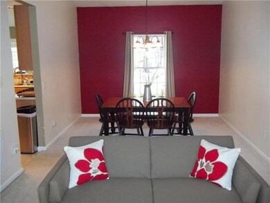 Dining Room. View of dining room from living room.
